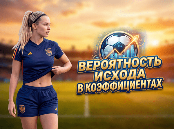Вероятность исхода в коэффициентах букмекерской конторы