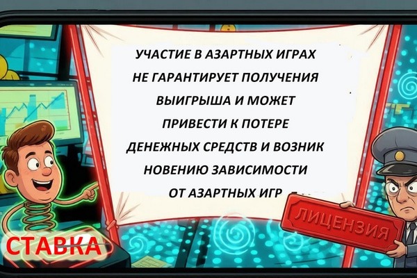 С 1-го сентября российские букмекеры будут обязаны извещать своих клиентов о рисках