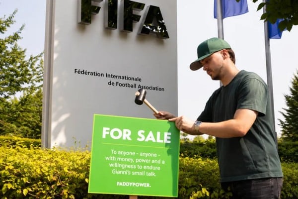Ирландский букмекер Paddy Power высмеял планы Джанни Инфантино по продаже чемпионата мира